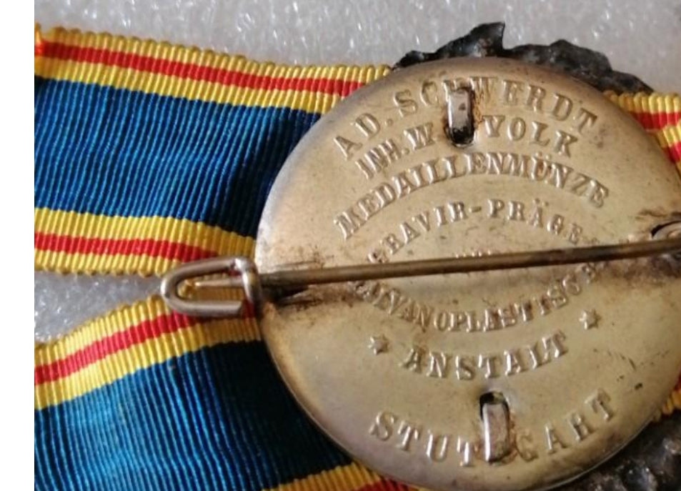 Medal 1914 to 18 of the 118th regiment