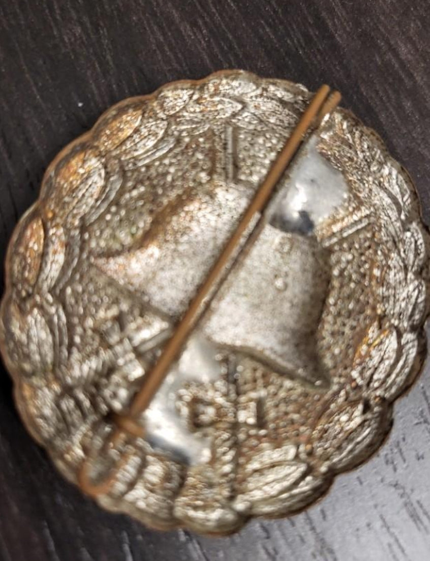 War Silver Wounded Badge