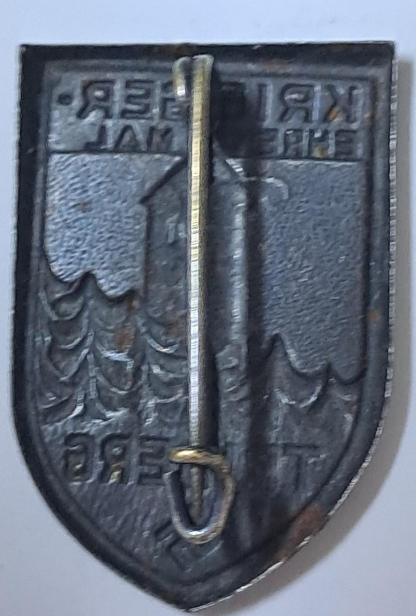 German propaganda plate