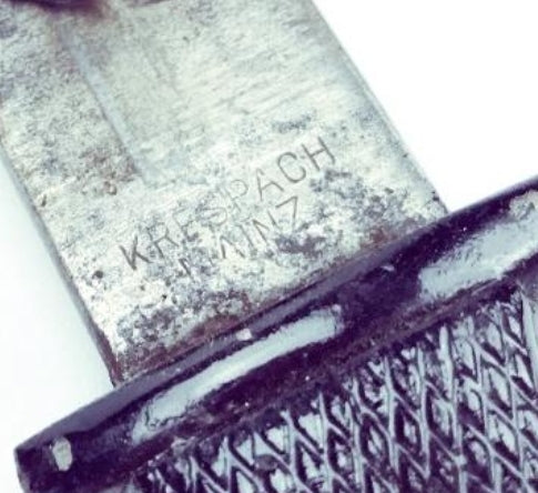 Bayoneta andante alemana Segunda Guerra Mundial.