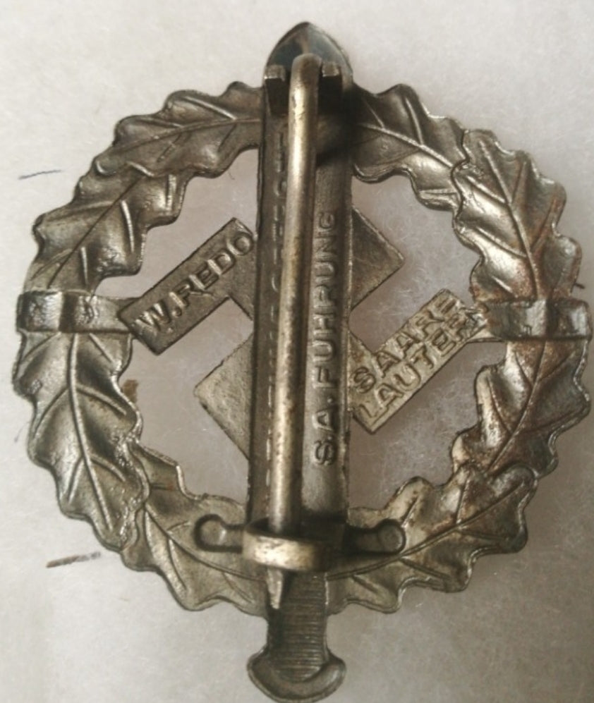 Insignia de plata deportiva SA