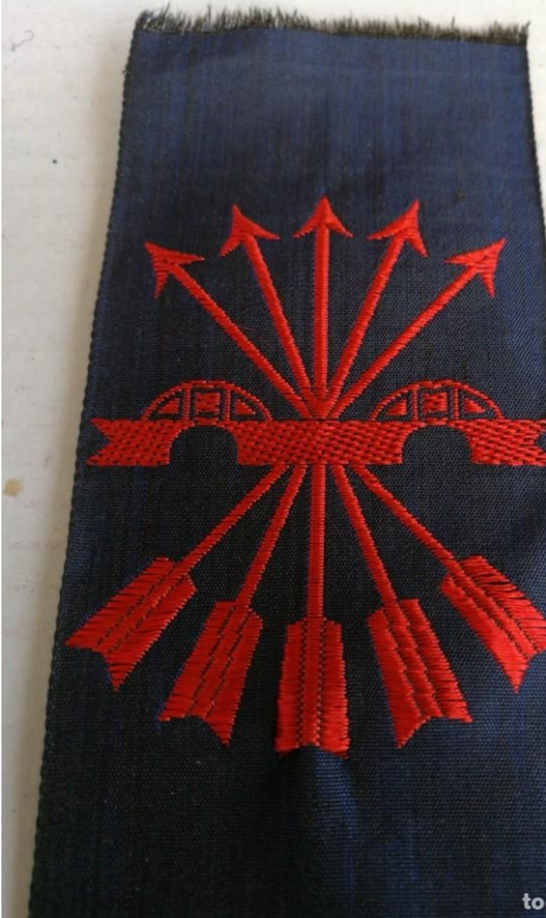 Spanish Falange Arrows for Blue Division