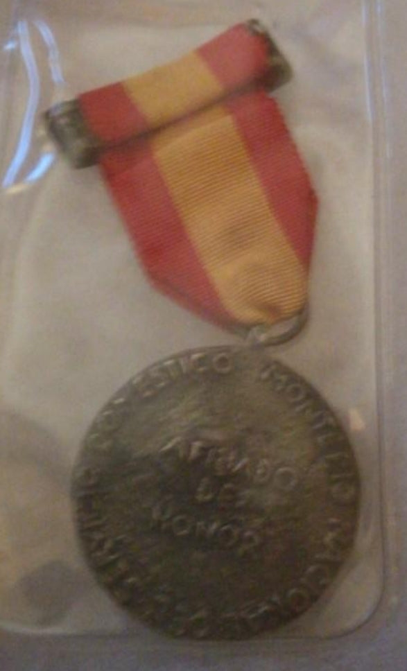 Silver medal domestic service