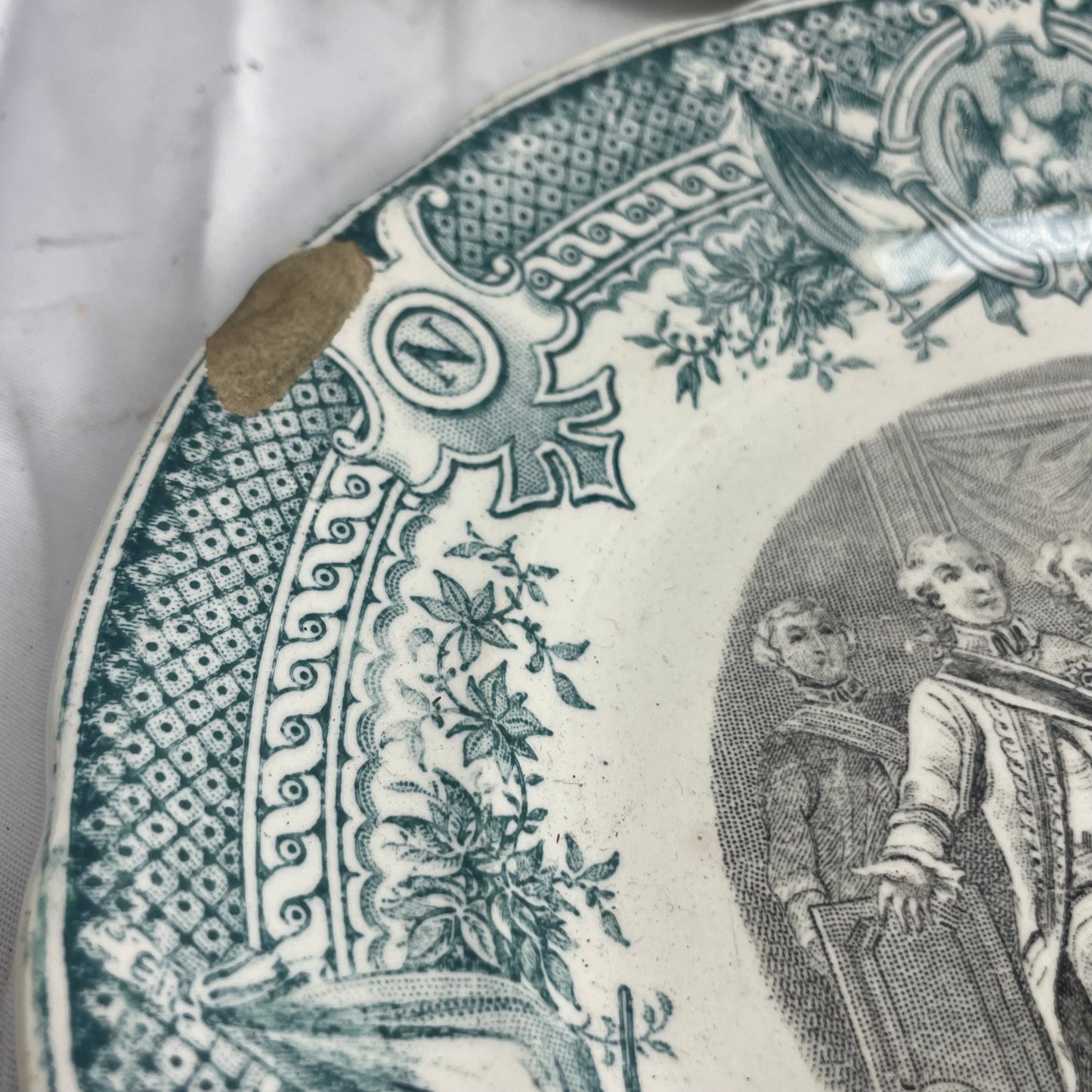 4 plates set from napoleon bonaparte 1920