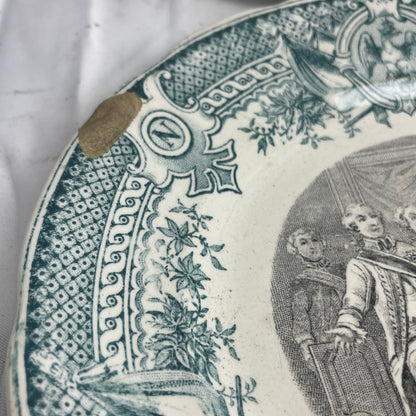 4 plates set from napoleon bonaparte 1920