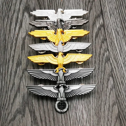 Insignia de Honor de Cruz de Prusia y águila de Alemania, alfileres de solapa, insignia de Metal, colección de recuerdos, regalos artísticos de estrella de la suerte y la riqueza 