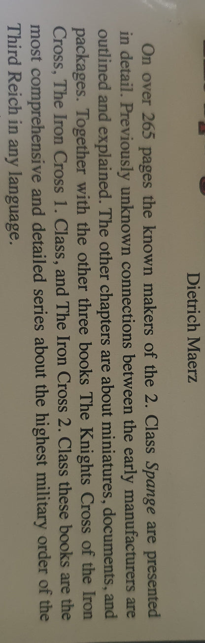 The spange for the Iron Cross 2. Class