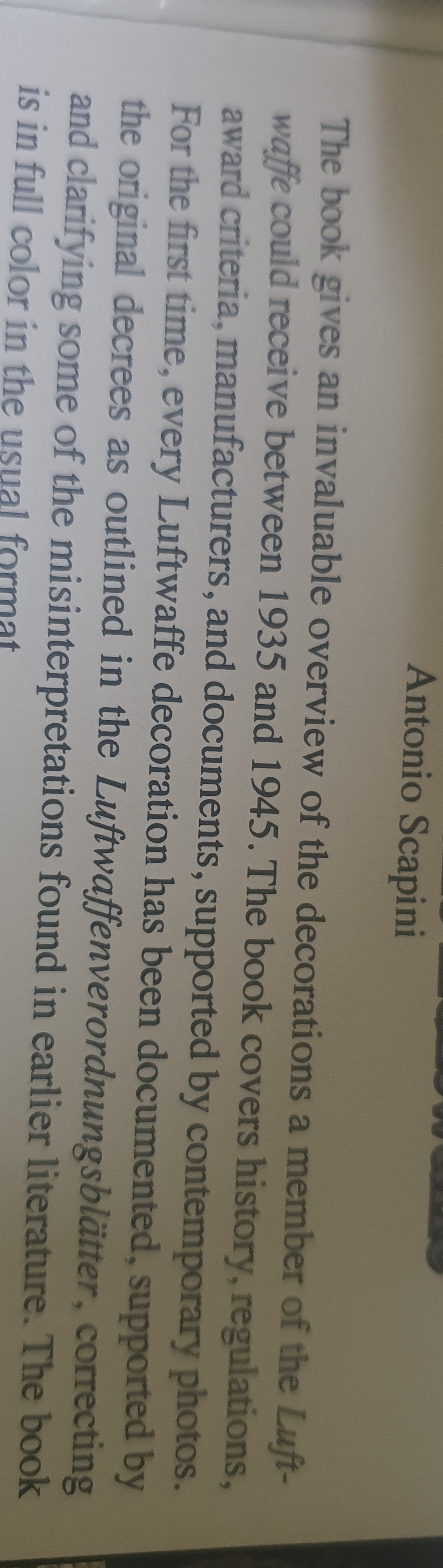 The awars of the Luftwaffe