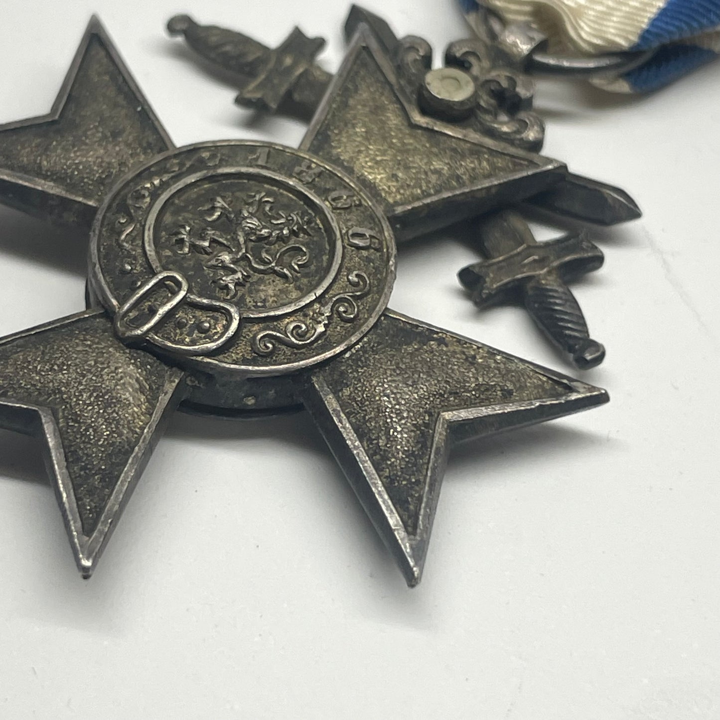 Bavarian cross of military merit 2 class with swords WW1