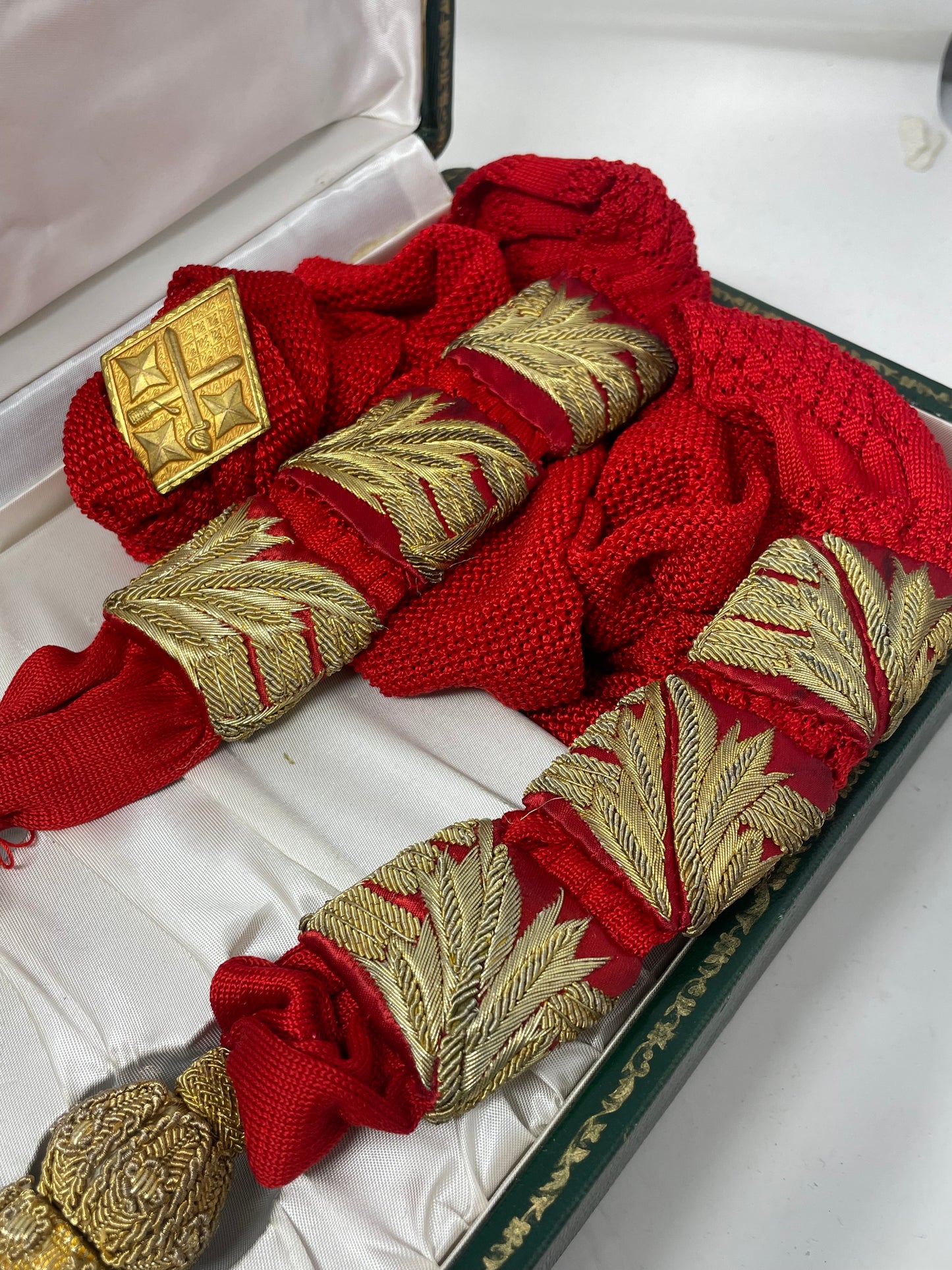 Fajín de Gala General Palmeiro Badajoz