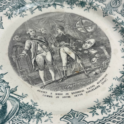 4 plates set from napoleon bonaparte 1920