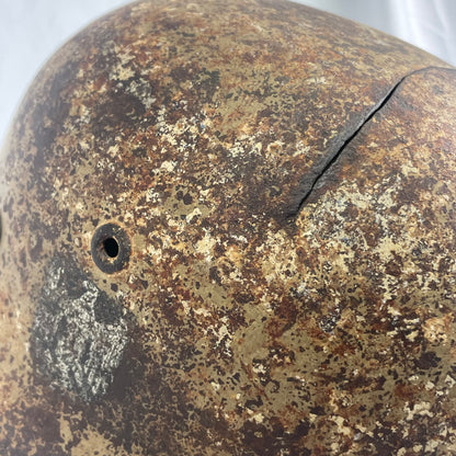 camouflage battle helmet m42