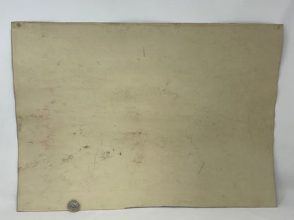 Raro Boceto Pintado Guerra civil Española 1939 Año de victoria Republicano