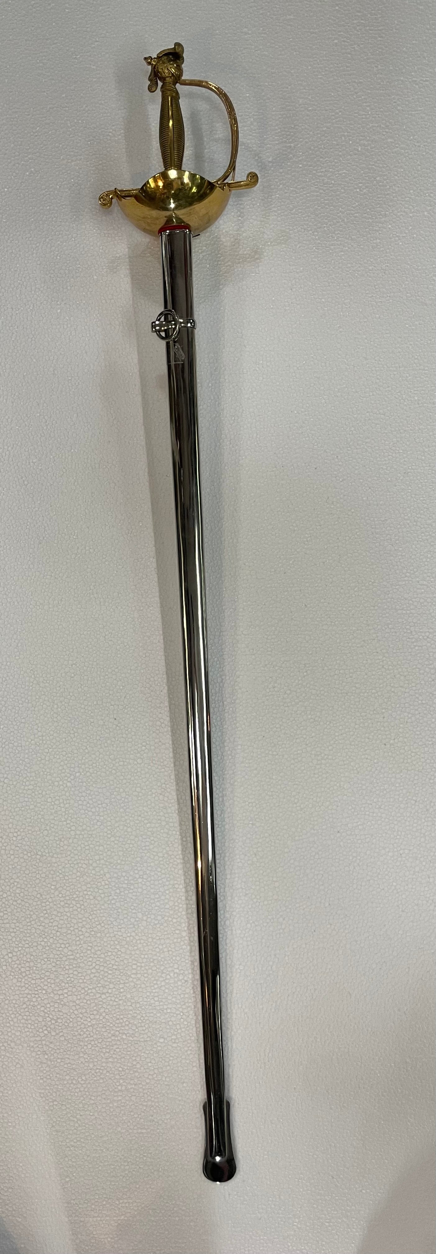 espada ceremonial de capitulo nobiliario español