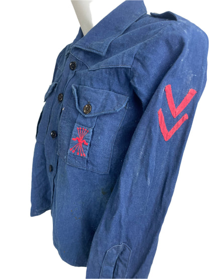 Blue phalanx kid-size shirt