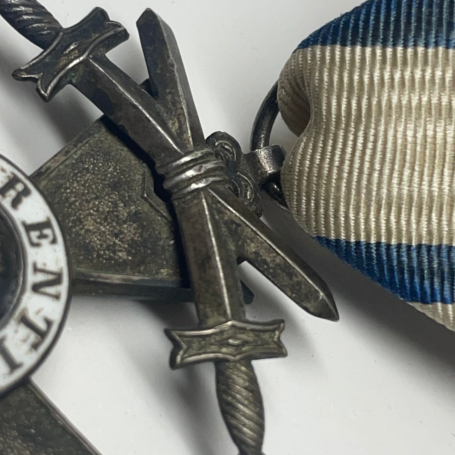 Bavarian cross of military merit 2 class with swords WW1