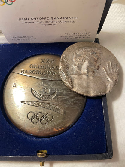 Lote medallas. Olimpiadas Barcelona 92