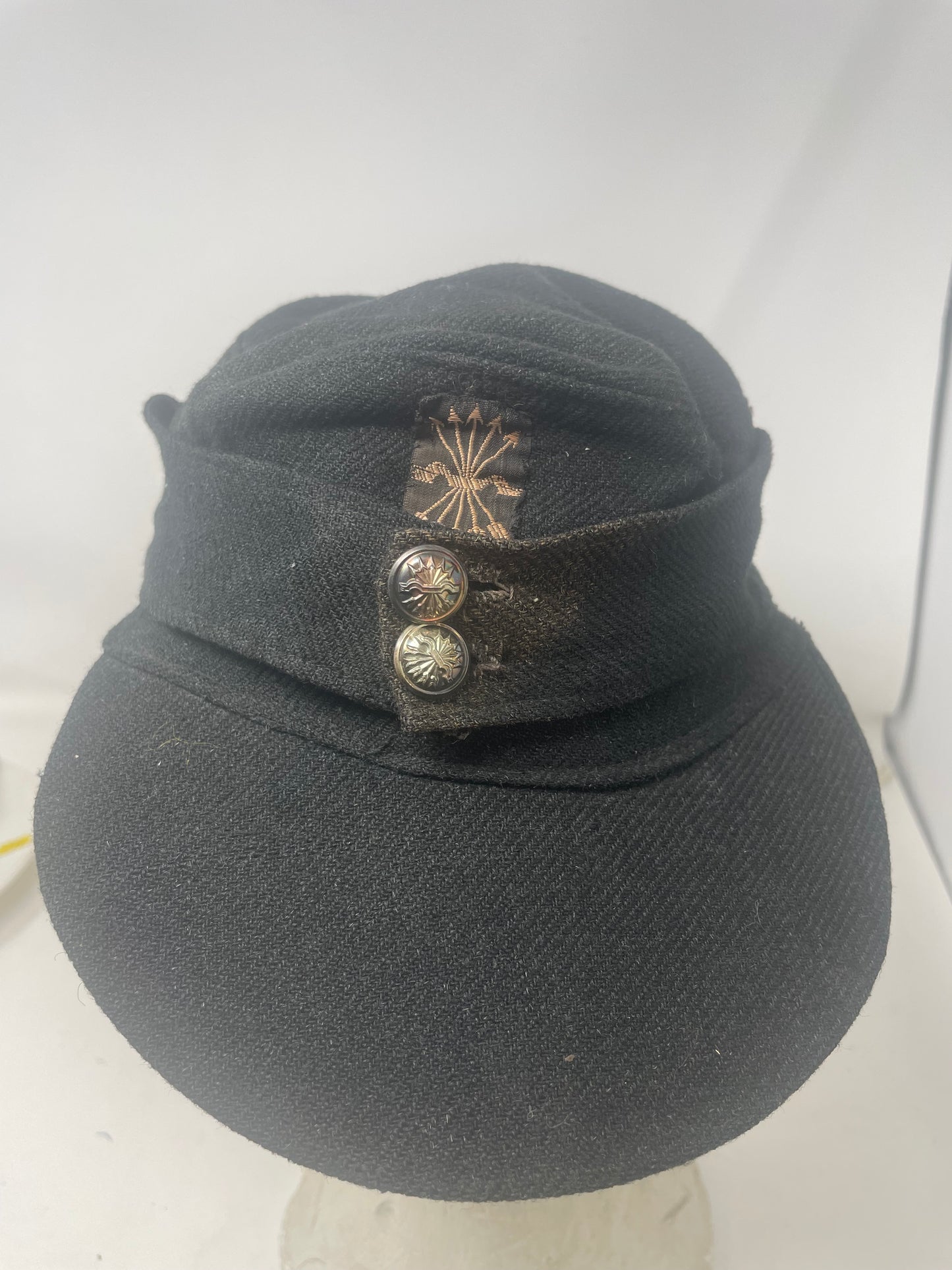 Gorra Falange Con Visera. Guerra Civil