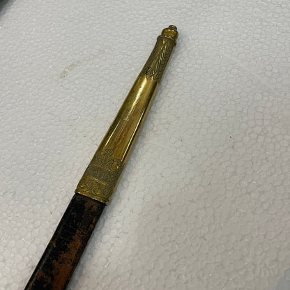 Magnifico espadin de casa real época isabel II