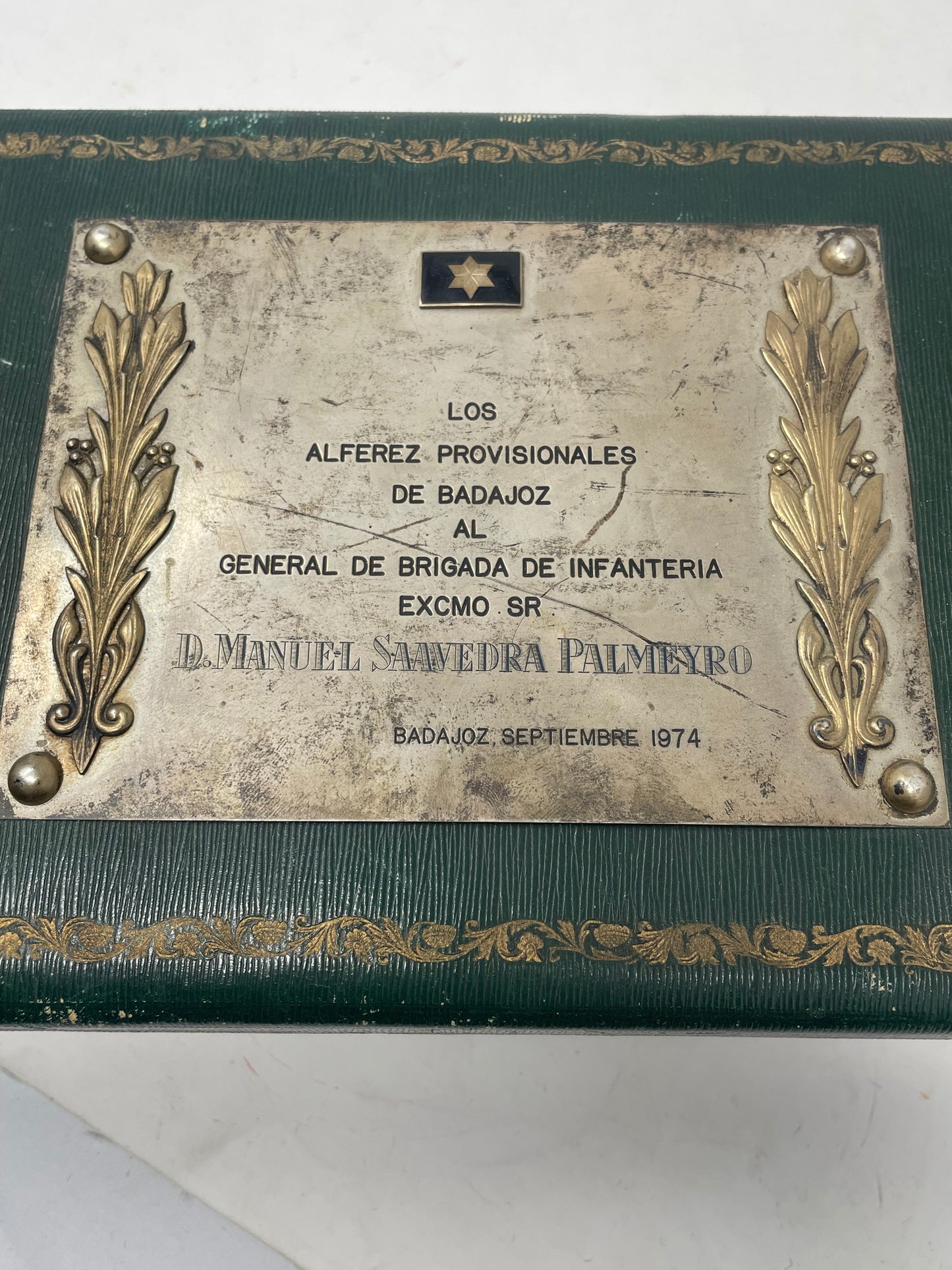 Fajín de Gala General Palmeiro Badajoz