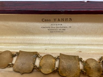 Pulsera de la legión española. Plata. Banderas Legión