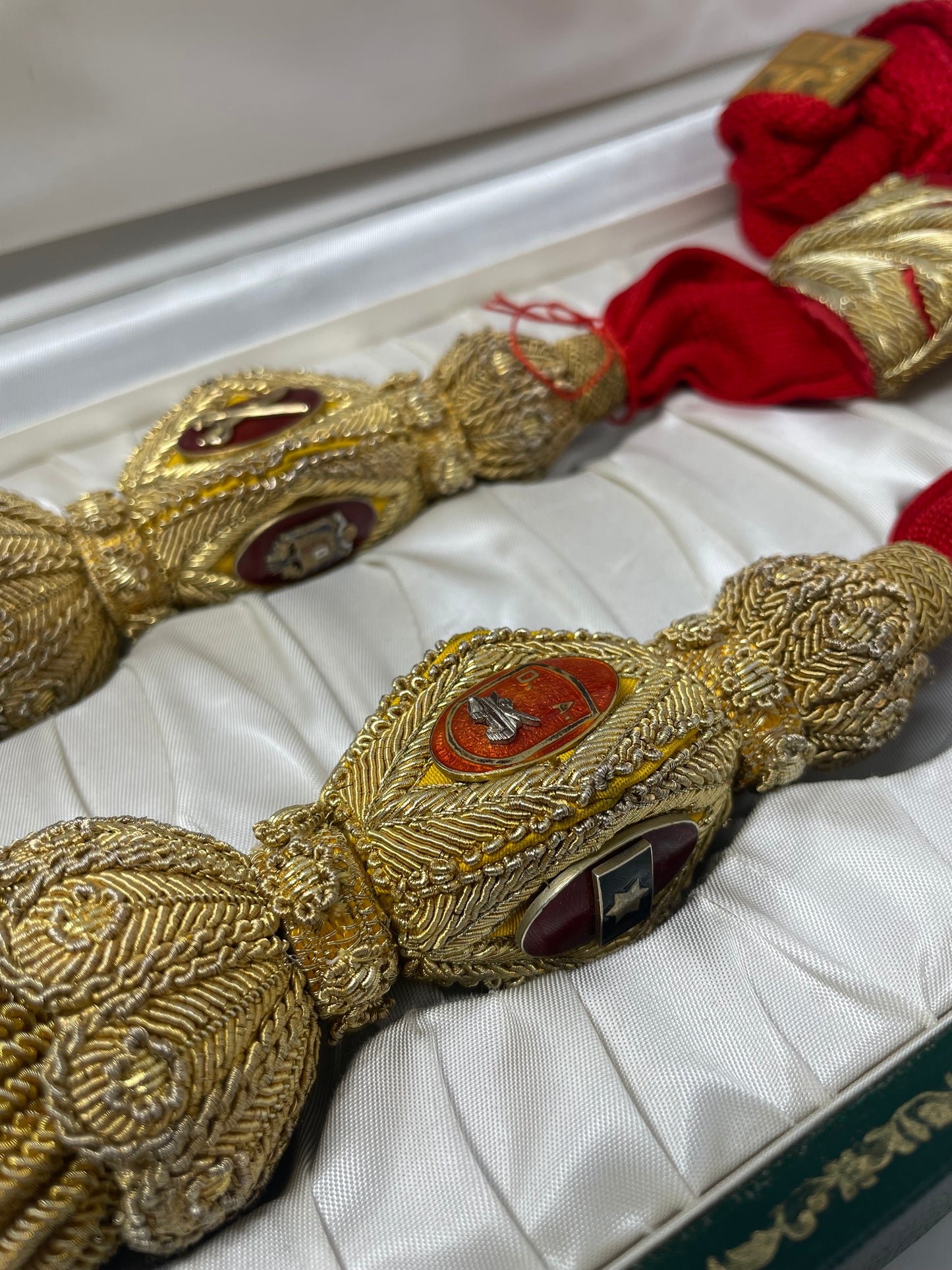 Fajín de Gala General Palmeiro Badajoz