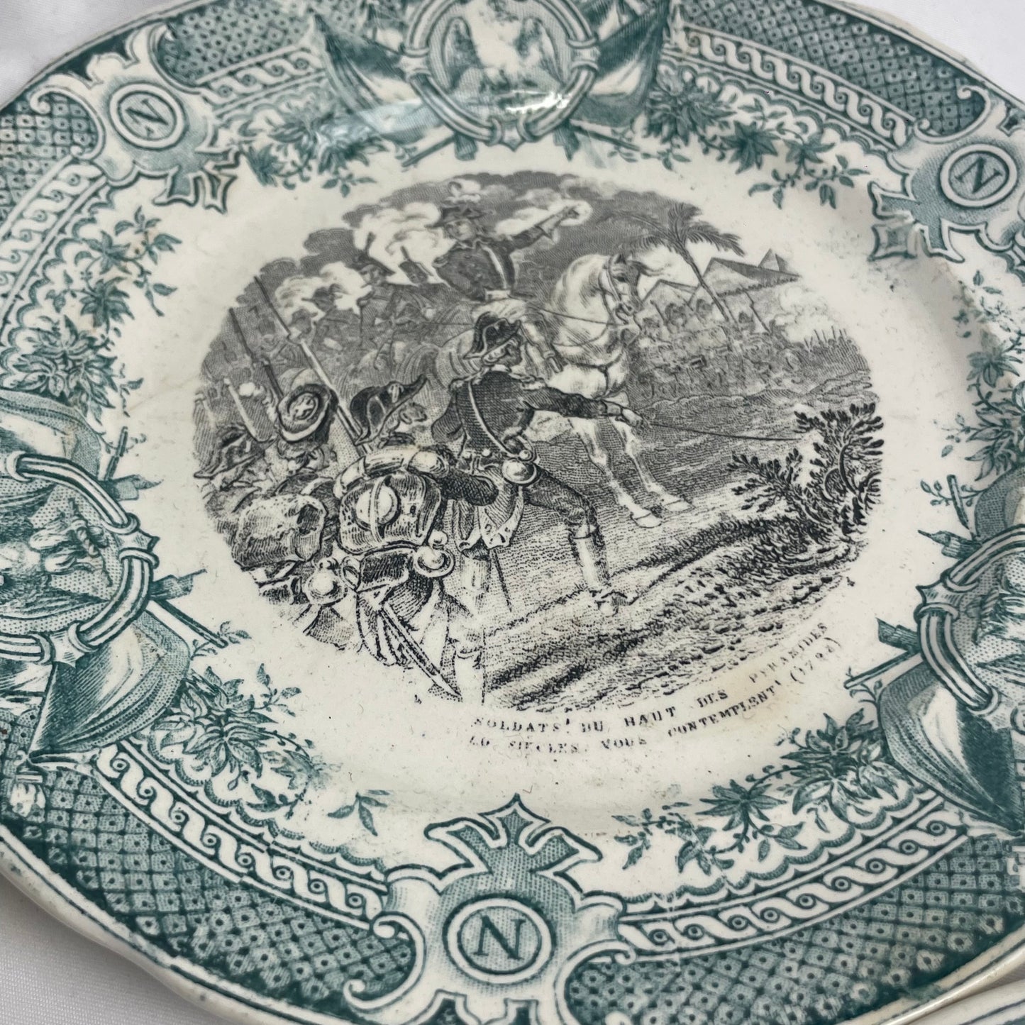 4 plates set from napoleon bonaparte 1920