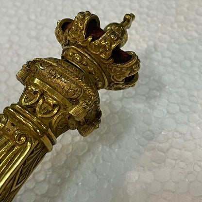 Magnifico espadin de casa real época isabel II