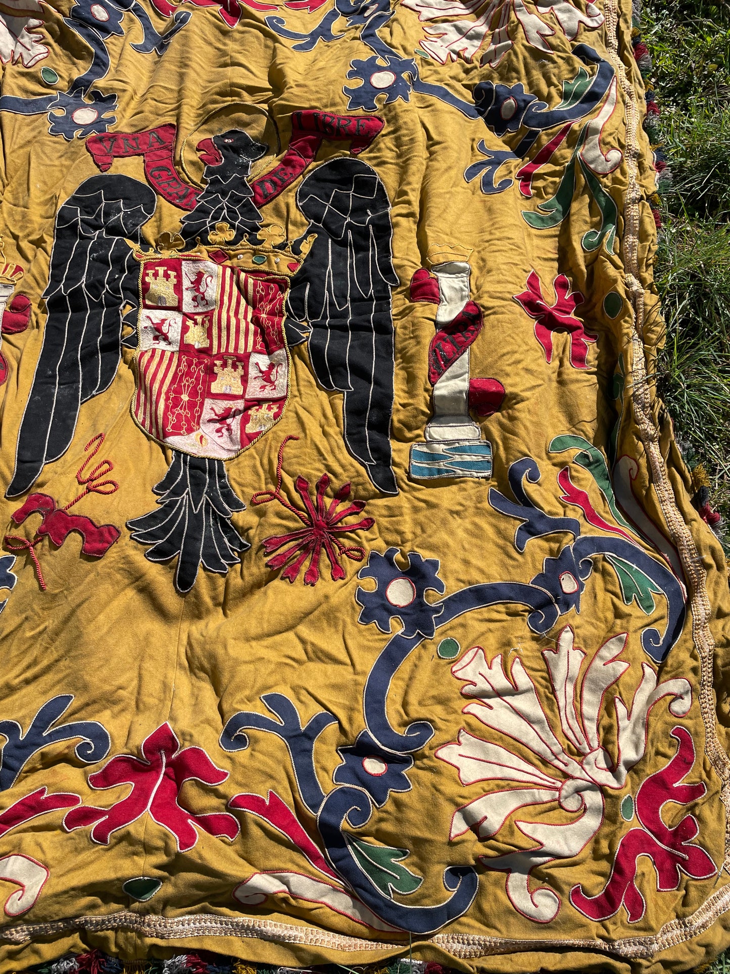 Bandera Tapiz Grandes Dimensiones Franco Desfiles
