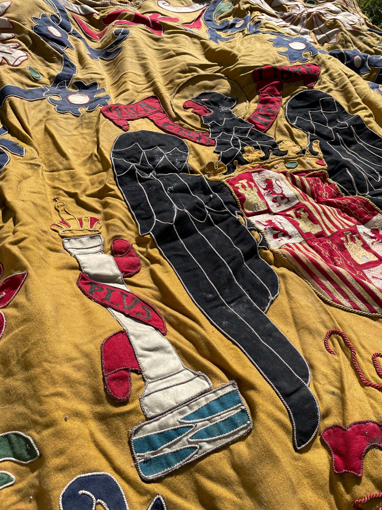 Bandera Tapiz Grandes Dimensiones Franco Desfiles