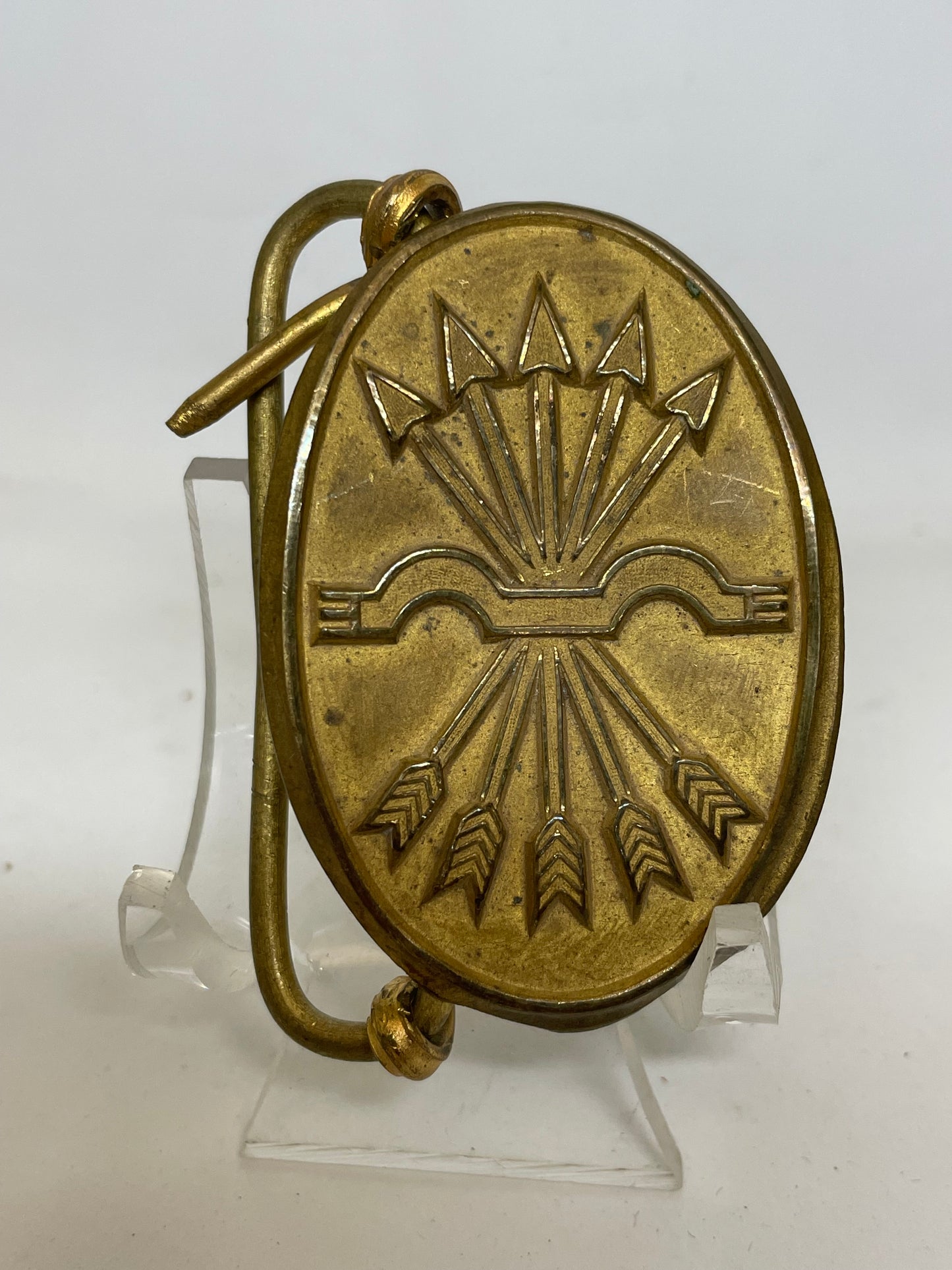 Hebilla Falange. Jerarquía oficial