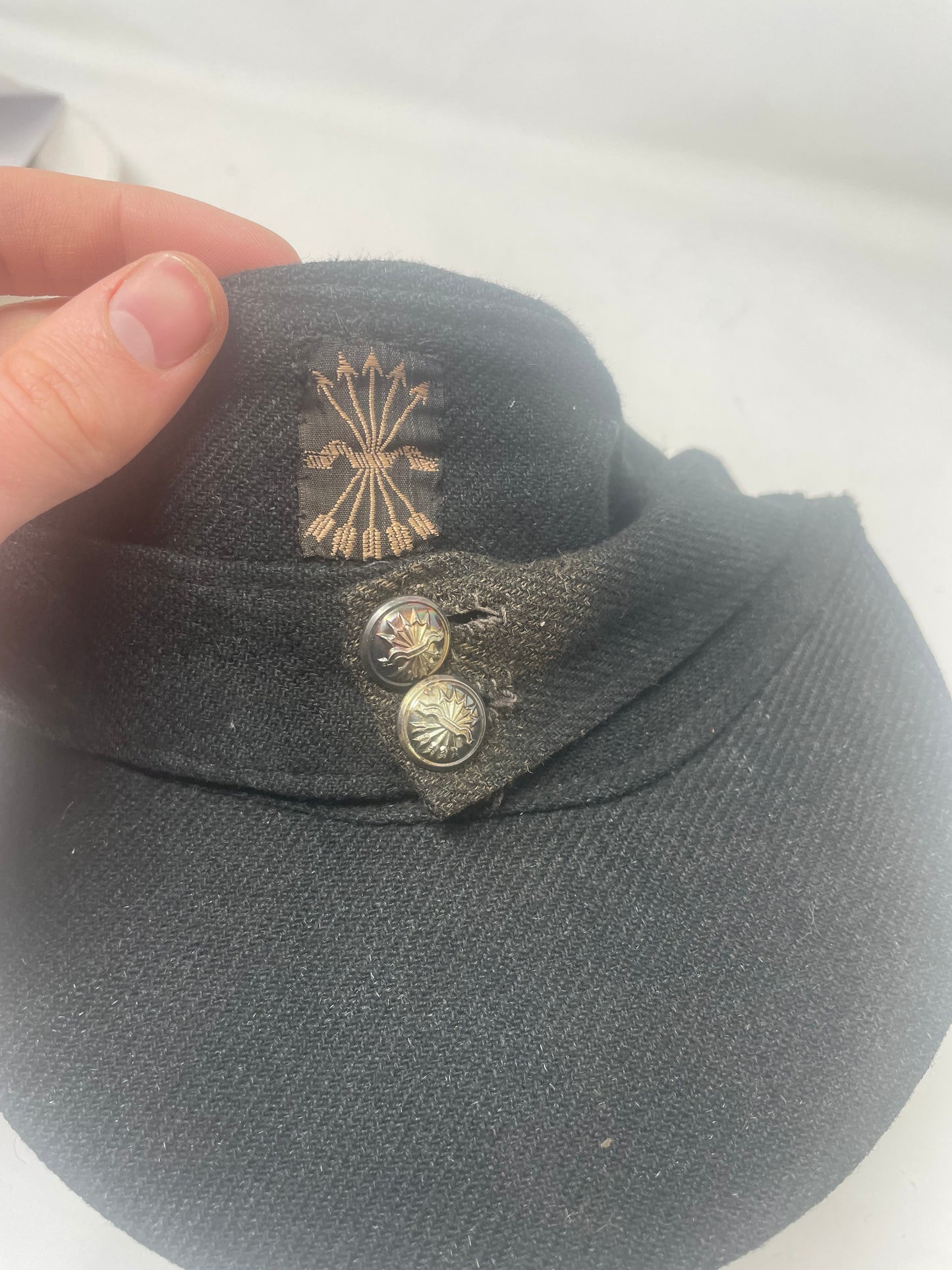 Gorra Falange Con Visera. Guerra Civil