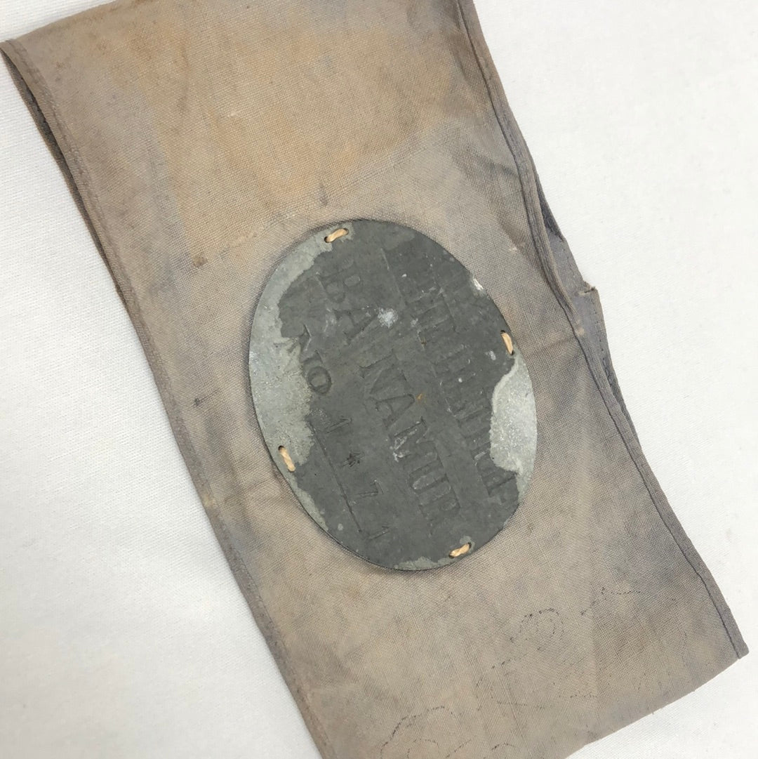 Pulsera primera guerra mundial con enumeración.