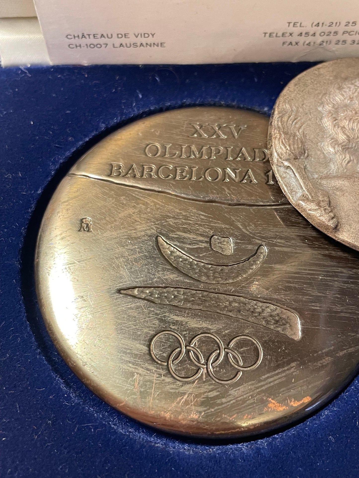 Lote medallas. Olimpiadas Barcelona 92
