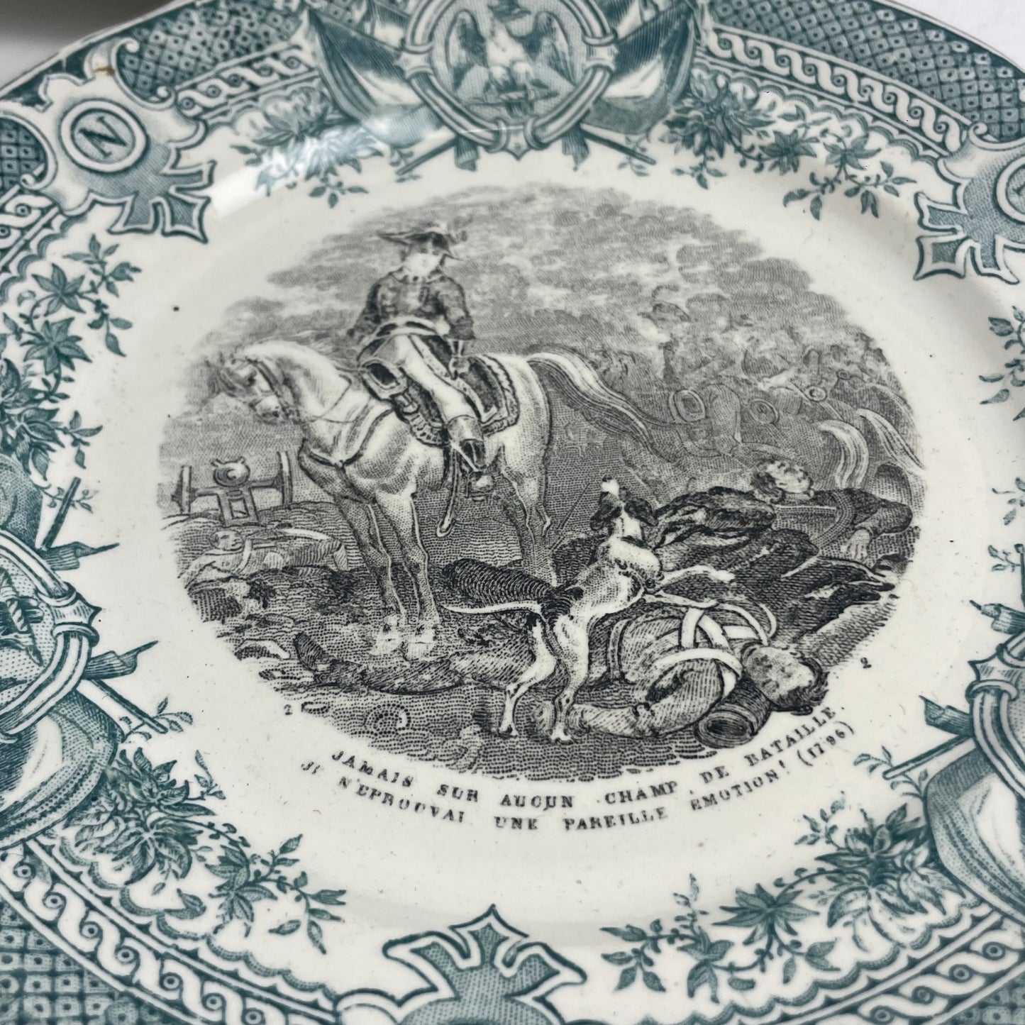 4 plates set from napoleon bonaparte 1920