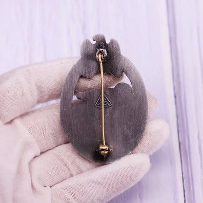 Sale German Armored Tank Enamel Pins WW2  Military Brooches Metal Medal Eagle Badges Pin Backpack Accessories Jewelry