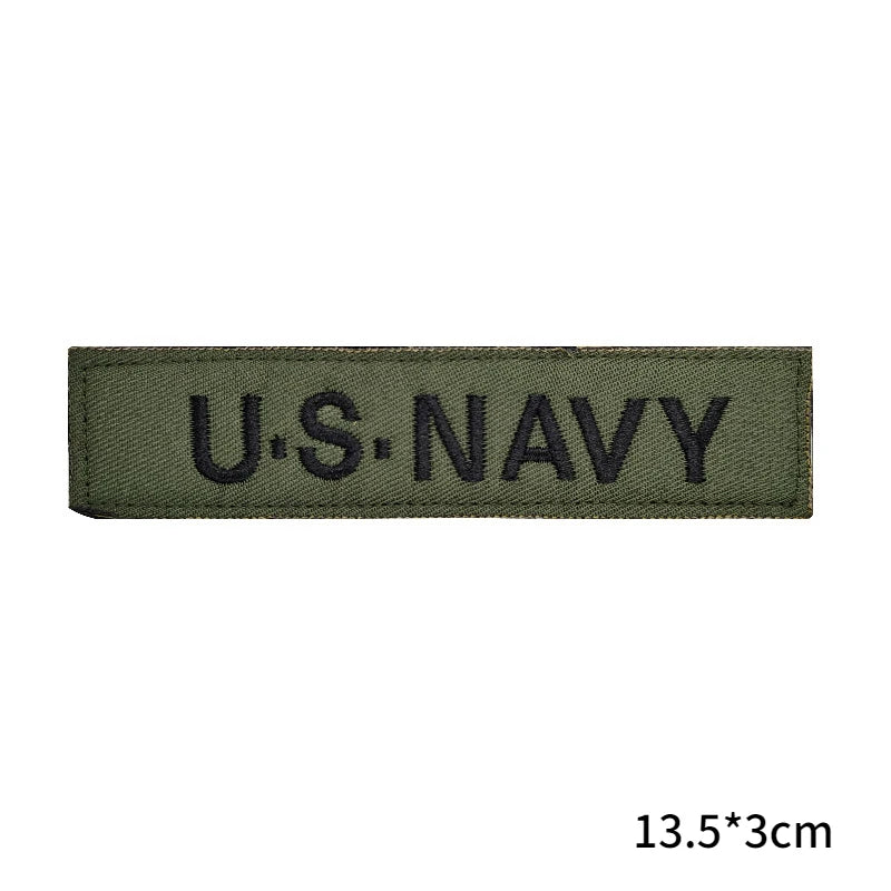 US Navy SEAL Patch USMC Air Force Special Forces Militärische taktische Klettabzeichen Applikation Stickerei Aufkleber für Kleidung 