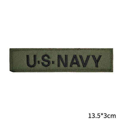 US Navy SEAL Patch USMC Air Force Special Forces Militärische taktische Klettabzeichen Applikation Stickerei Aufkleber für Kleidung 