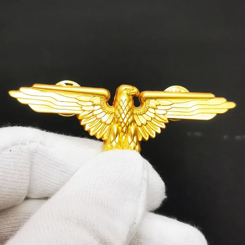 Insignia de Honor de Cruz de Prusia y águila de Alemania, alfileres de solapa, insignia de Metal, colección de recuerdos, regalos artísticos de estrella de la suerte y la riqueza 