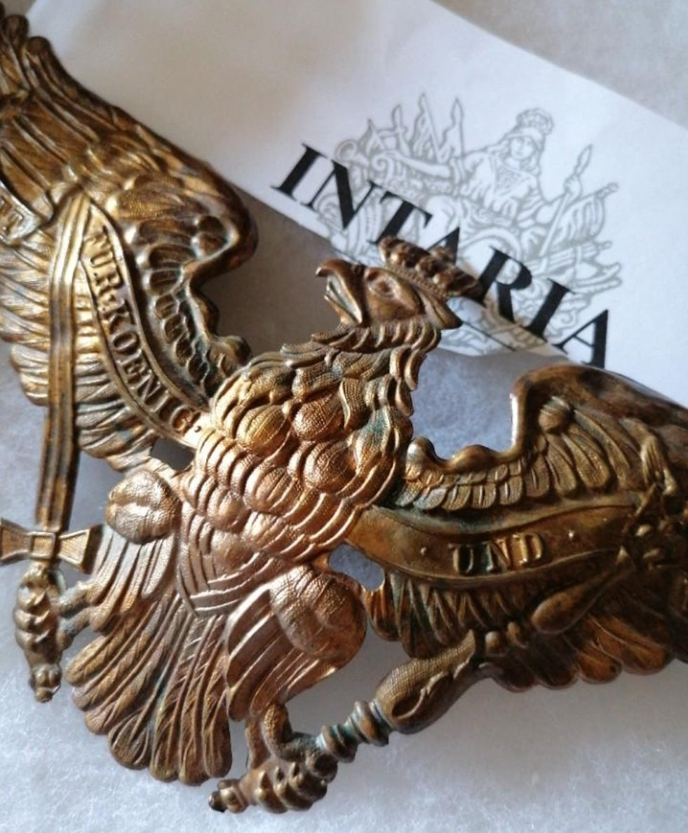 German helmet front eagle