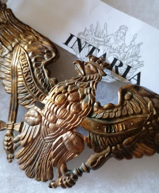 German helmet front eagle