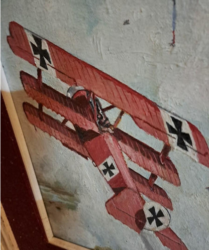 Oil painting Baron von Richthofen