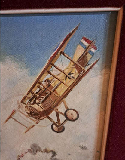 Oil painting Baron von Richthofen