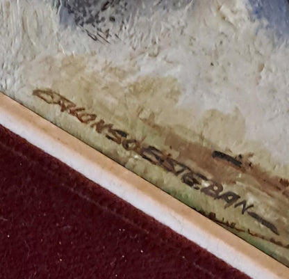 Oil painting Baron von Richthofen