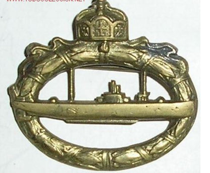 Imperial Submarine insignia. IGM. Schott model. with marking