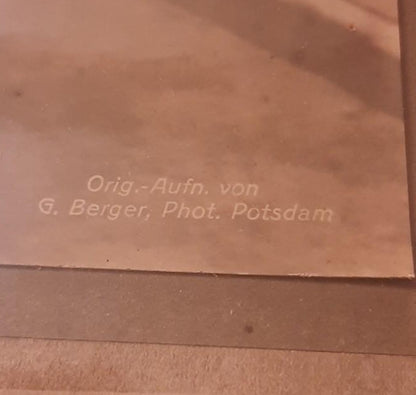 Photograph of Prince William  Heir to Hussar William II with signature