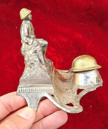French military inkwell 1st war