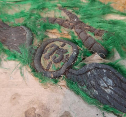 French flag of the 41st automobile section