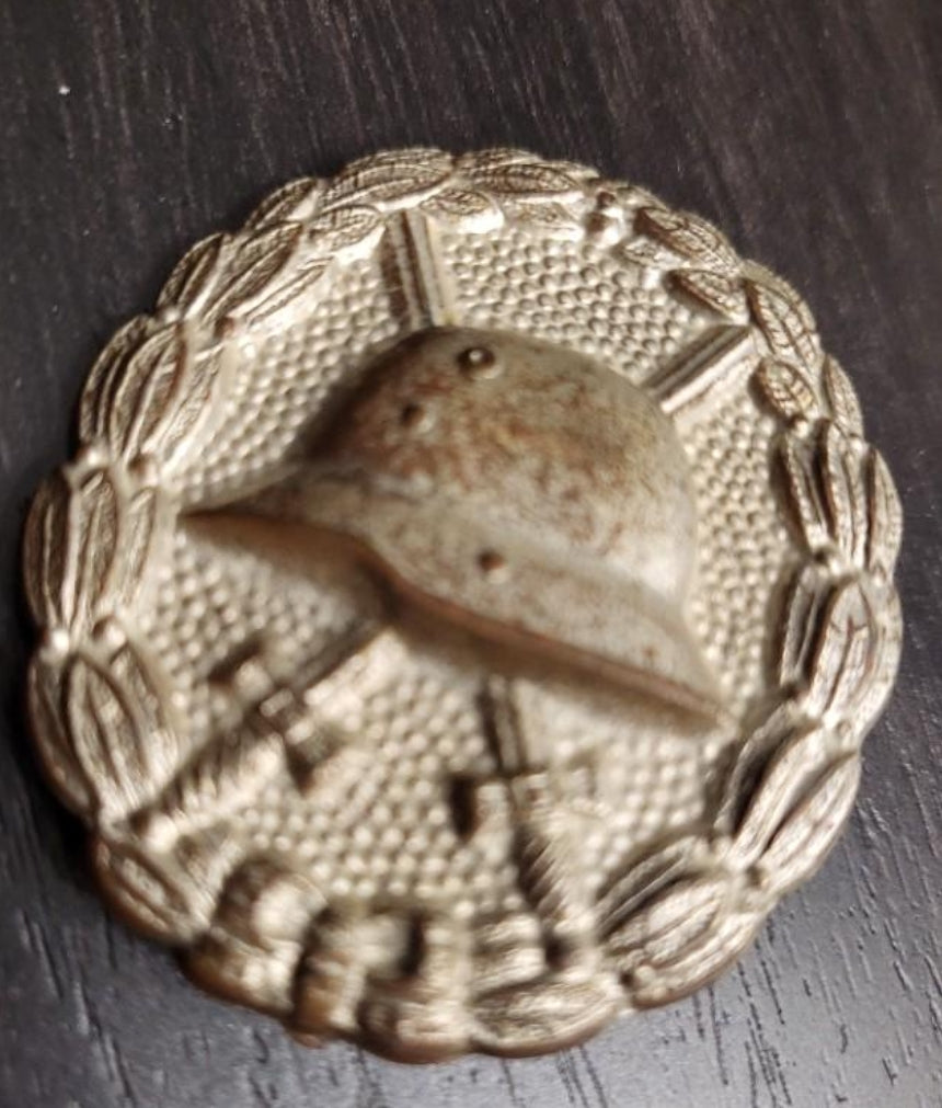 War Silver Wounded Badge