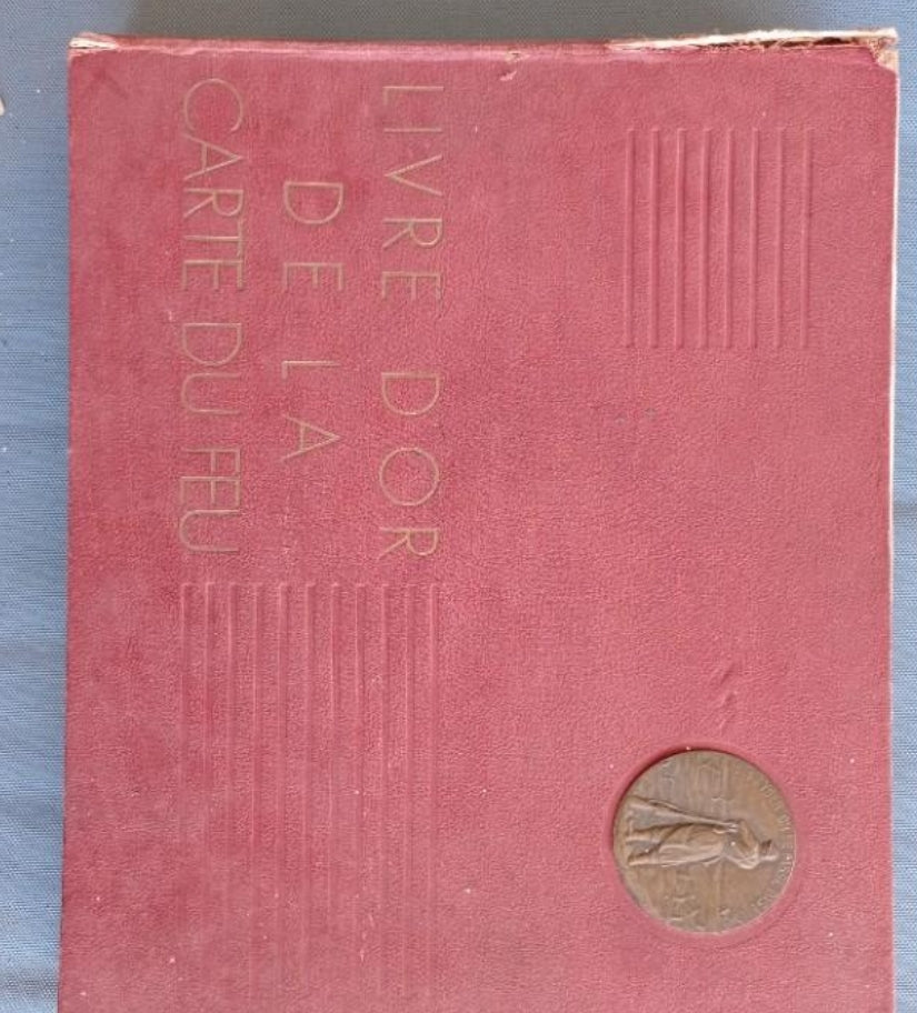 Livre de or de la carte du feu (Fire Card Guestbook)